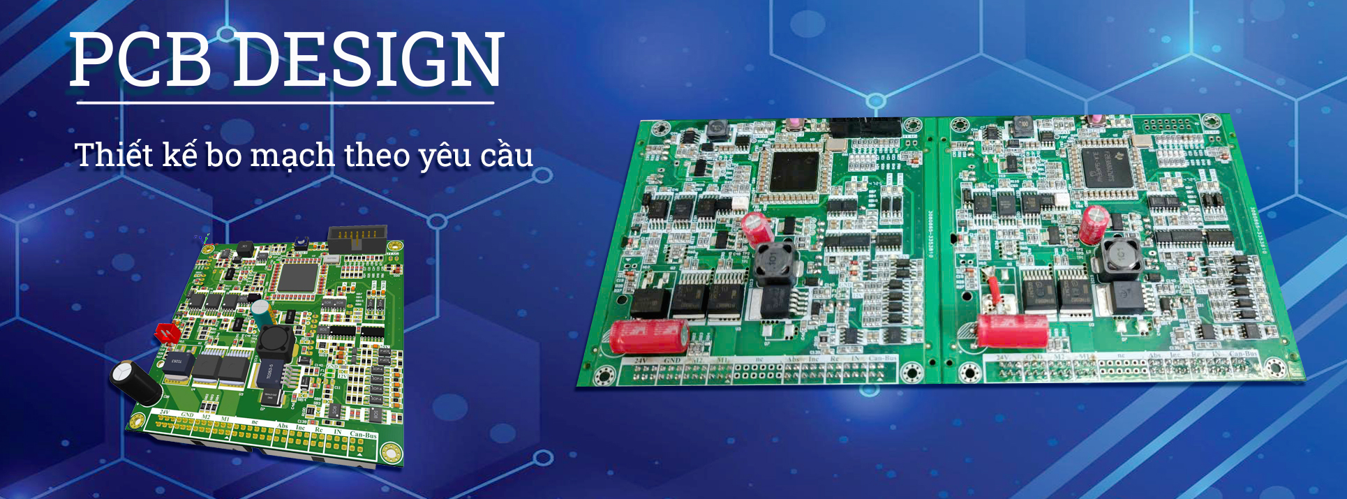 Thiết kế bo mạch PCB theo yêu cầu từ khách hàng